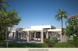 ANSICHT DES RESTAURANTS A LA CARTE.